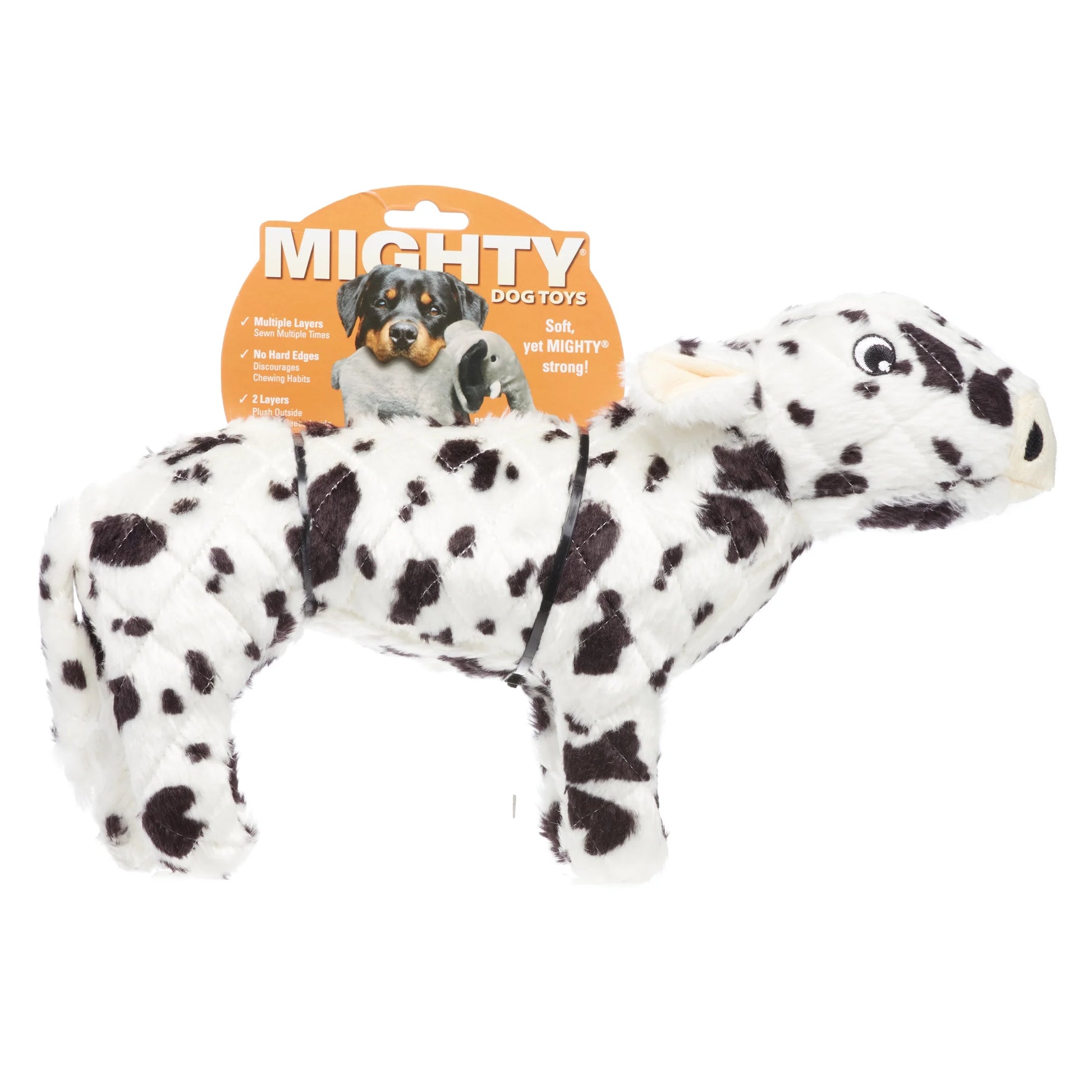 Farm Cow-Durable, Squeaky Plush Dog Toy