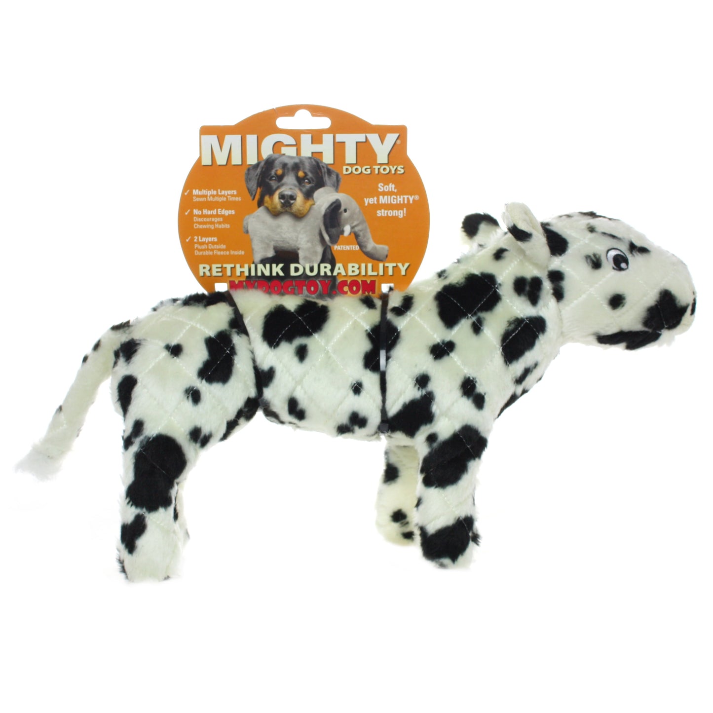 Farm Cow-Durable, Squeaky Plush Dog Toy