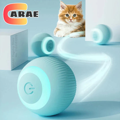 Cat Interactive Ball Electric Automatic Rolling Ball Smart Toys for Cats Smart Cat Toy Rotating Ball Cat Game Accessories