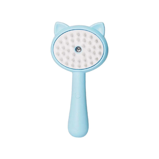 Cat Brush - 3 In1 Cat Steamy Brush, Cat Steamy Brush, Cat Steamer Brush for Massage 2024 New Self Cleaning Steam Cat Brush 3 in 1 Cat Comb for Long & Short Haired Cats Dog Massage Removal