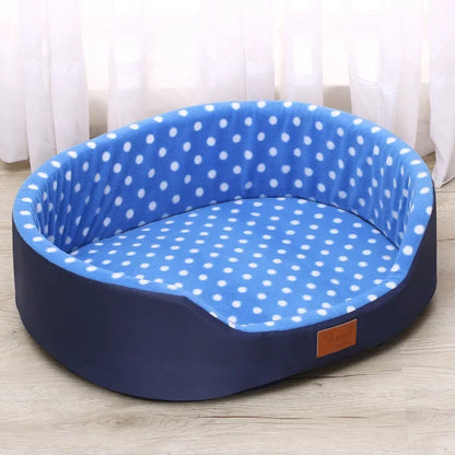 Soft Double-Side Pet Cat Dog Bed Big Dogs House Warm Sofa Cushion Large Pet Basket Blanket Accessories Medium Kennel Products