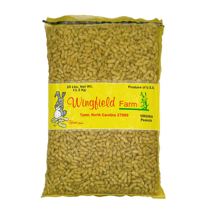 Wingfield Farm Virginia In-Shell Peanuts, Feed Wild Animals, 25 Pound Bag