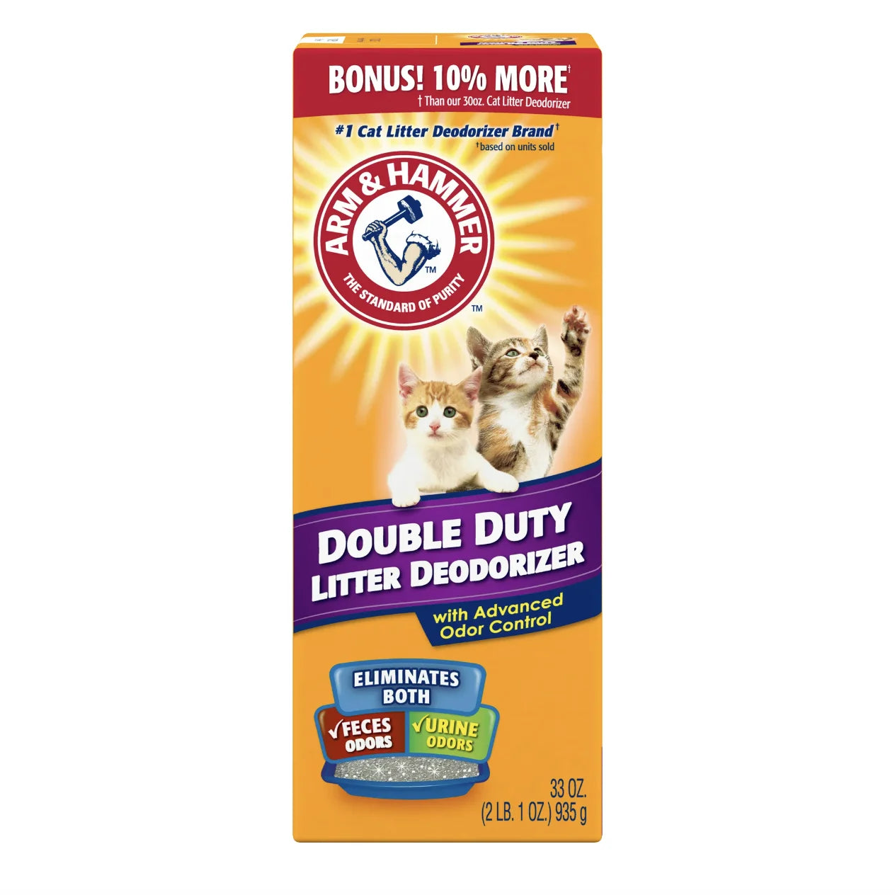 Cat Litter Deodorizer Double Duty (33 Oz., Pack of 2)