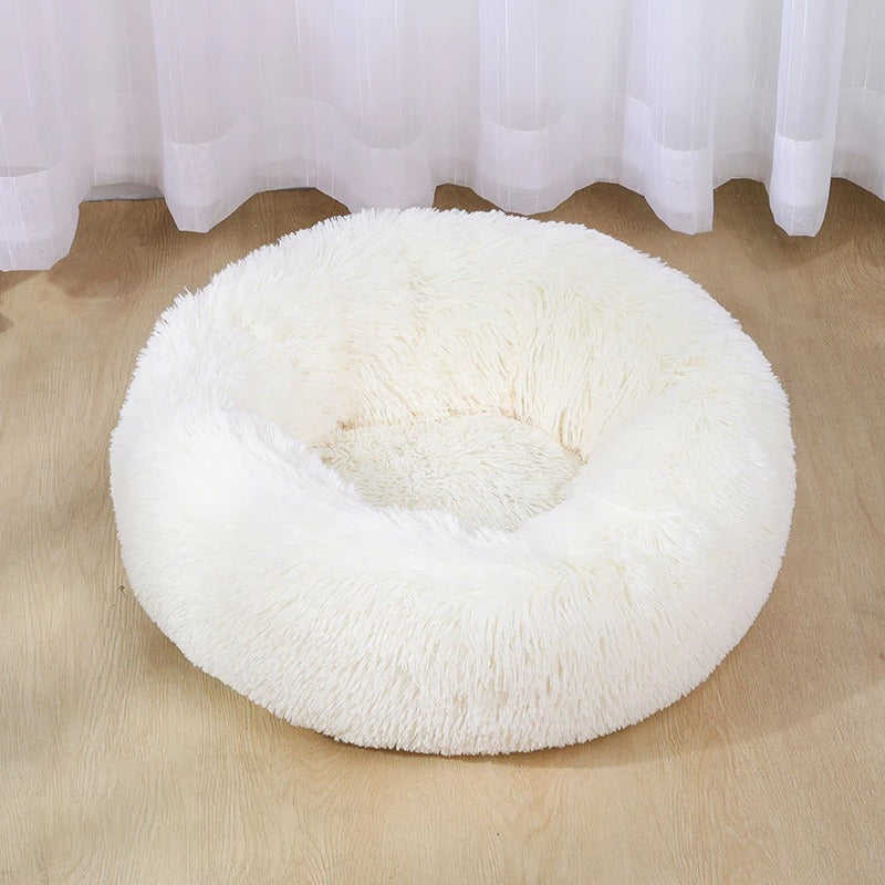 Dog Bed Super Soft Washable Long Plush Pet Kennel Deep Sleep Dog House Velvet Mats Sofa for Dog Basket Pet Cat Bed